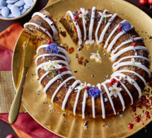 Menu de fête : gâteau de Noël croquant aux fruits secs