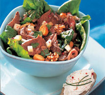 recette : salade de paleron de boeuf