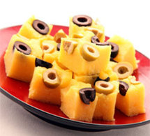 recette : Polenta aux Olives d’Espagne 
