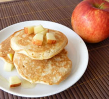 recette : pancakes à la pomme Antarès et coulis d’agave