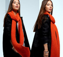 Accessoires tendances à réaliser : gri-gri et deux maxi-écharpes