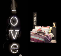message d'amour ou message tout court en lettres "neon art" Seletti 