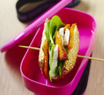 recette pour lunch box de Yannick Alléno : baguette 'pep's'