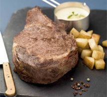 côte de bœuf béarnaise, fondant de pommes de terre par Marc Boissieux