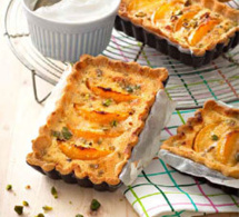 recette sucrée sans gluten : tarte amandine pistaches/abricots