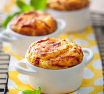 Recette salée sans gluten : soufflés piquillos avec pignons de pin