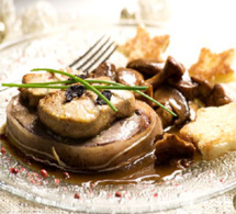 boeuf rossini au foie gras de canard façon Compagnons du Goût