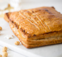 Galette des rois fourrée à la crème noisettes