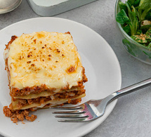 Lasagnes de veau sauce béchamel