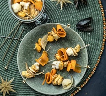 Menu de fête irlandais : pickles de moules irlandaises à la Guinness