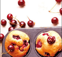 Le temps des cerises : cakes aux cerises et au miel de cerisier