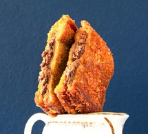 Recette de Cordon Bleu sucré crunchy - Brioche, chocolat au riz croustillant