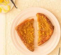 Recette de Cordon Bleu sucré raffiné - Brioche, mascarpone vanillé, yuzu