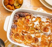 Recette du clafoutis aux  mirabelles